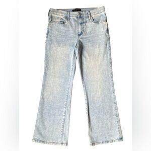 Banana Republic Light Wash Cropped Bootcut Jeans Size 26